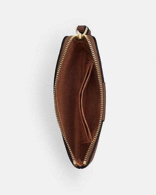 Coach Colorblock Coated Canvas Signature Small Wristlet