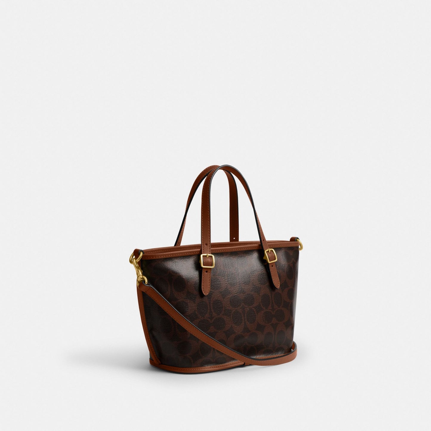 COACH TAXI TOTE BAG 21 IN SIGNATURE CANVAS
