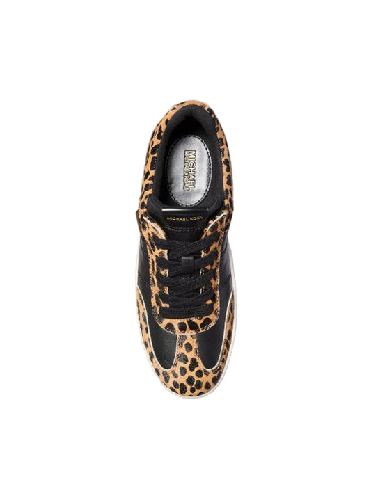 Michael Kors Sneaker Kai in Calf Hair with Leopard Print