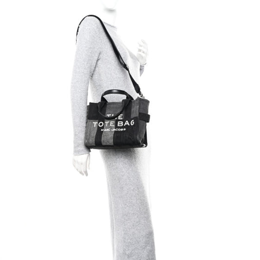 Marc Jacobs The Denim small Tote Bag grey