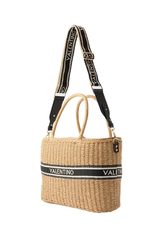 Valentino Bags Boho Shopper Tote in Beige