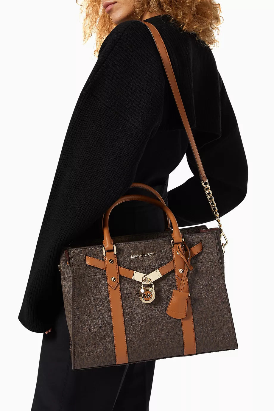 MICHAEL KORS Nouveau Hamilton Large Satchel