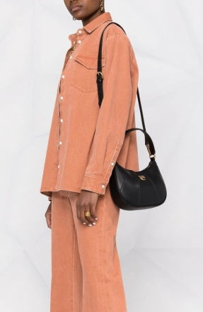 Pinko Women's Love Half Moon Shoulder Bag