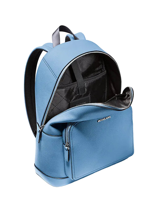 Micheal kors Grained Leather Carry Backpack in Baby Blue