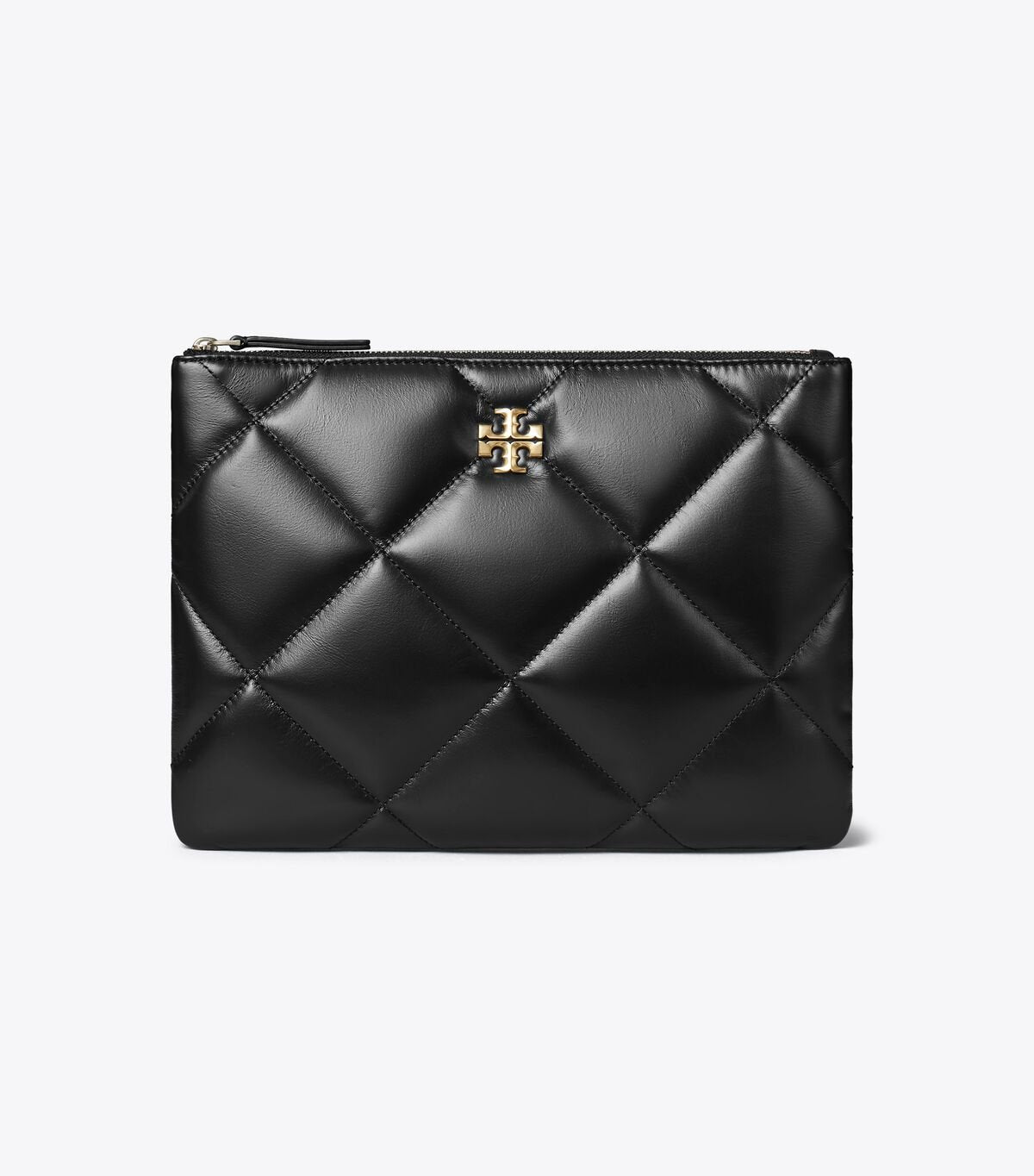 TORY BURCH KIRA DIAMOND QUILT CLUTCH BAG
