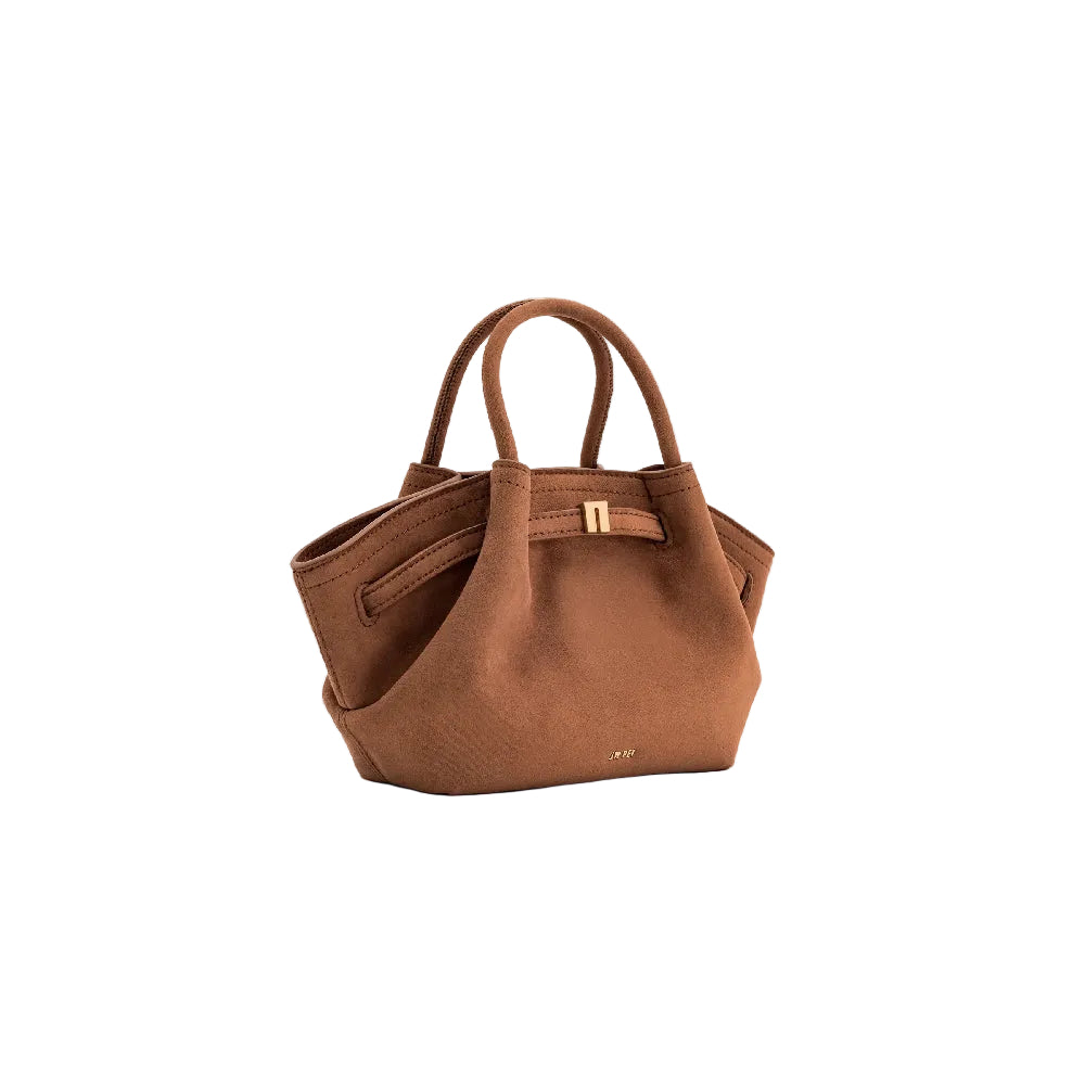 JW PEI Hana Suede Mini Tote Bag in Brown