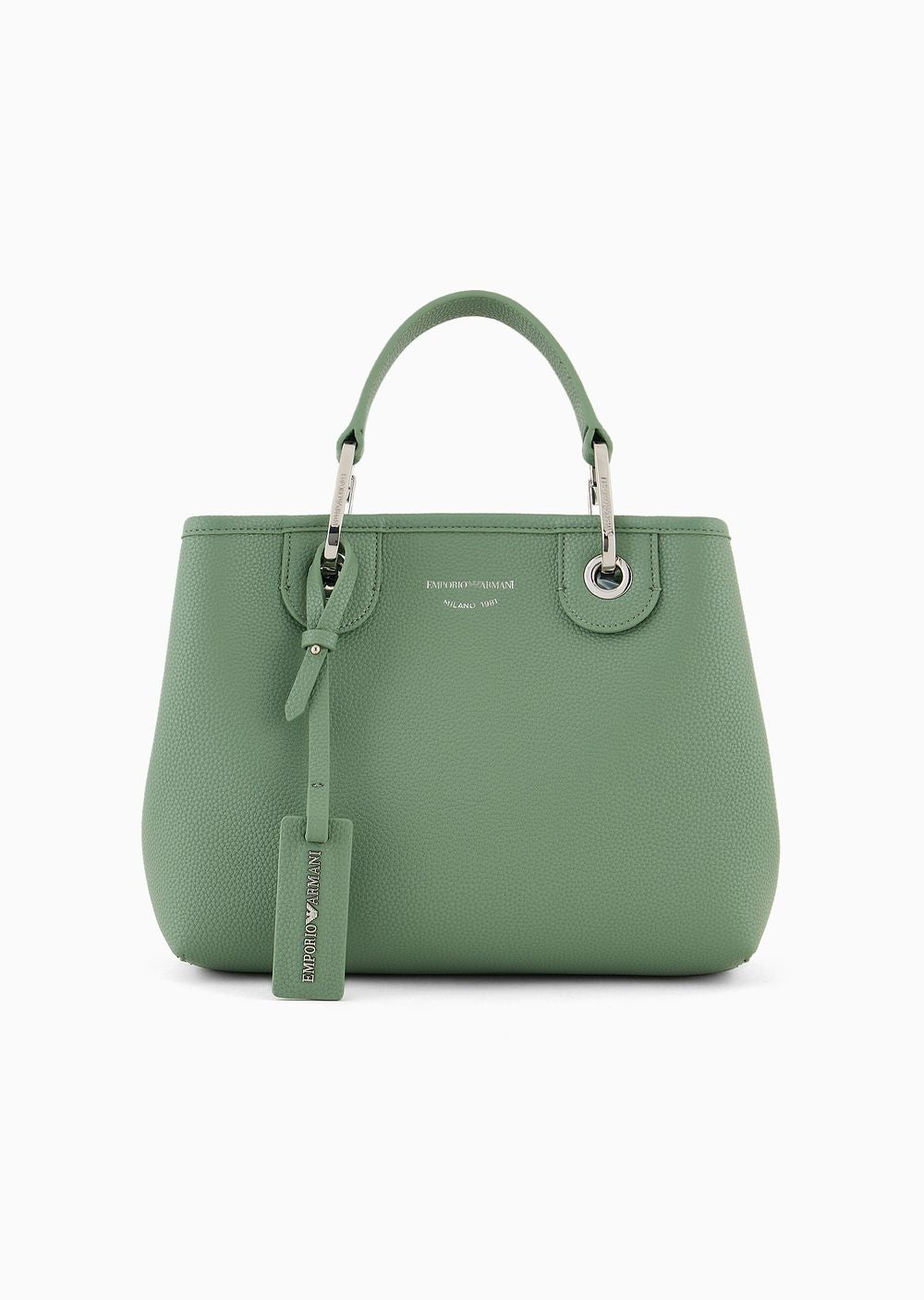 Small MyEA shopper bag with deer print Emporio Armani