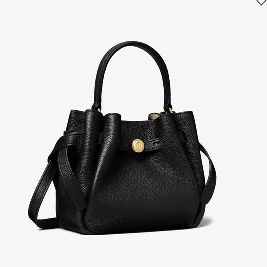 TORY BURCH MINI ROMY BUCKET BAG