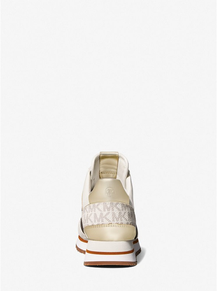 Michael Kors Maddy logo and two-tone maddy swords sneakers Size 8