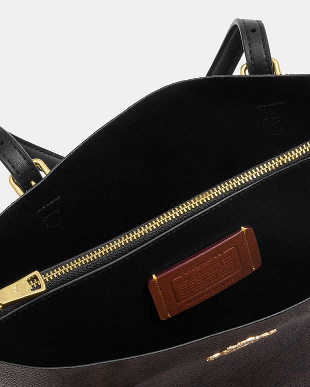 Coach Mollie Tote Bag 25 In Signature Canvas