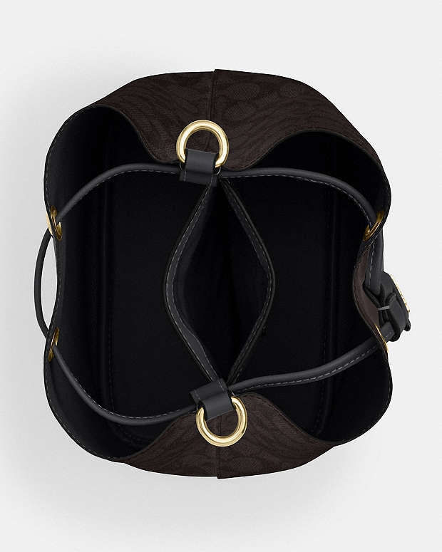 Coach Rowan Bucket Bag In Signature Canvas