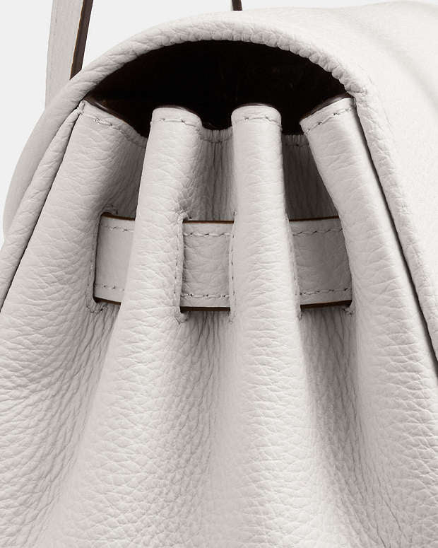 Coach Bridget Flap Shoulder Bag in white