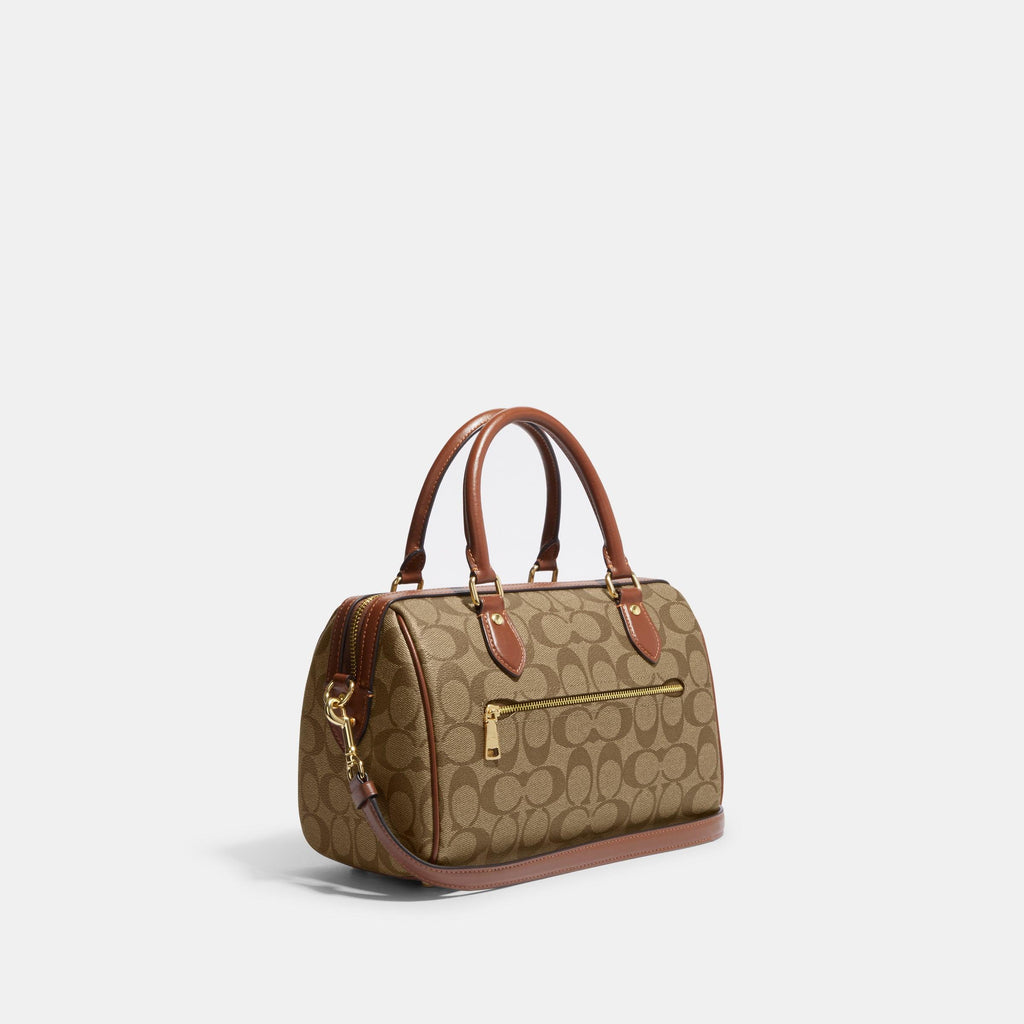 Coach Mini Rowan Crossbody In Signature Canvas