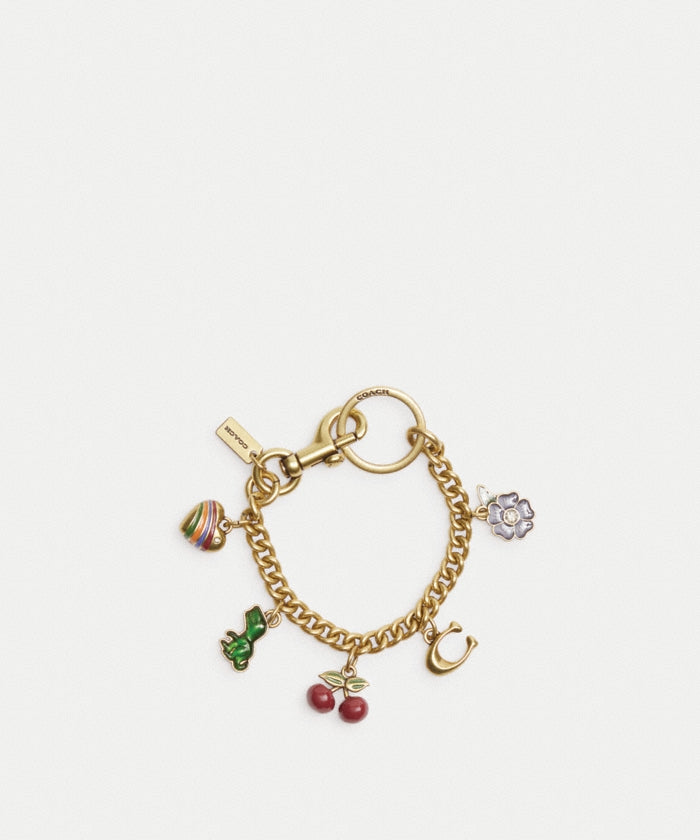 Coach Motif Chain Bag Charm
