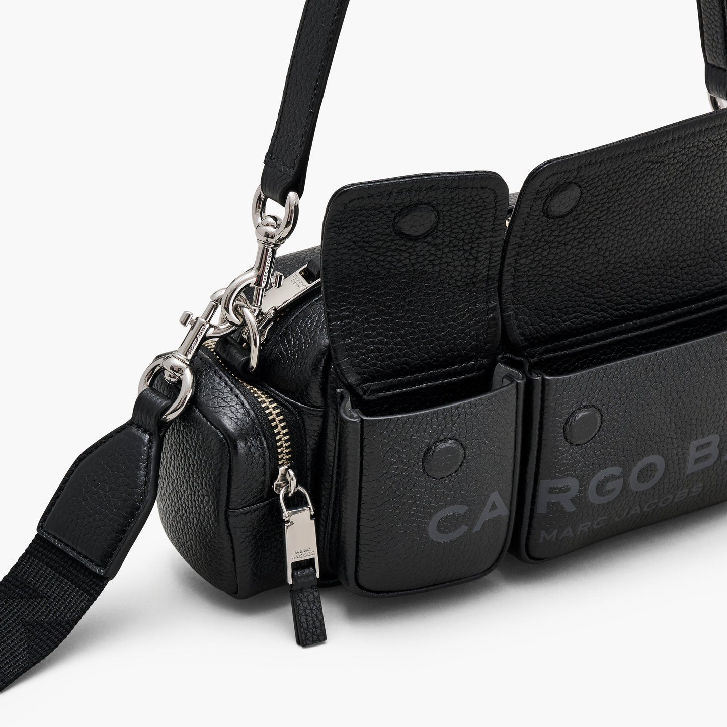 Marc Jacobs The Cargo leather shoulder bag in black