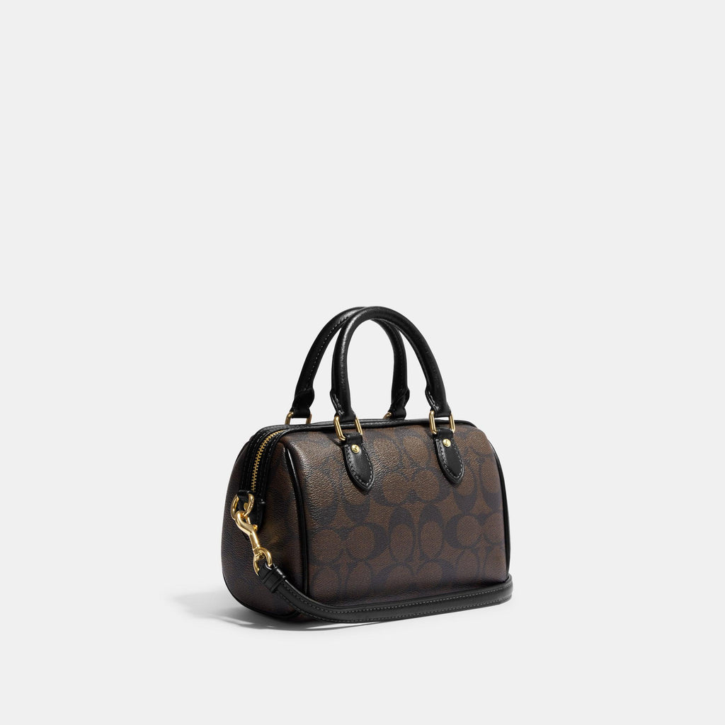 Coach Mini Rowan Crossbody In Signature Canvas