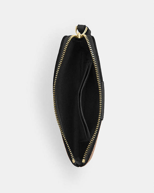 Coach Colorblock Coated Canvas Signature Small Wristlet
