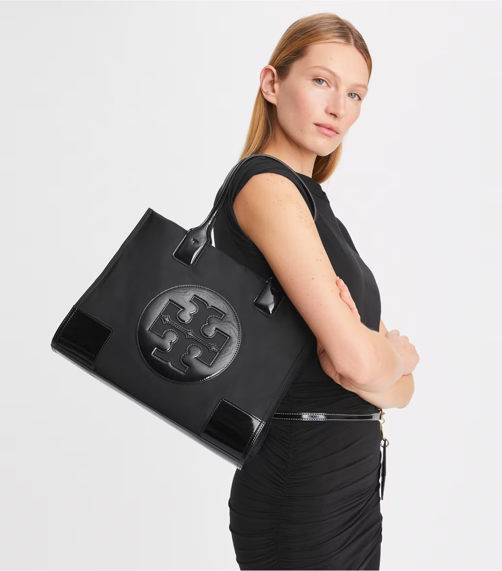 SMALL ELLA PATENT TOTE BAG Tory Burch