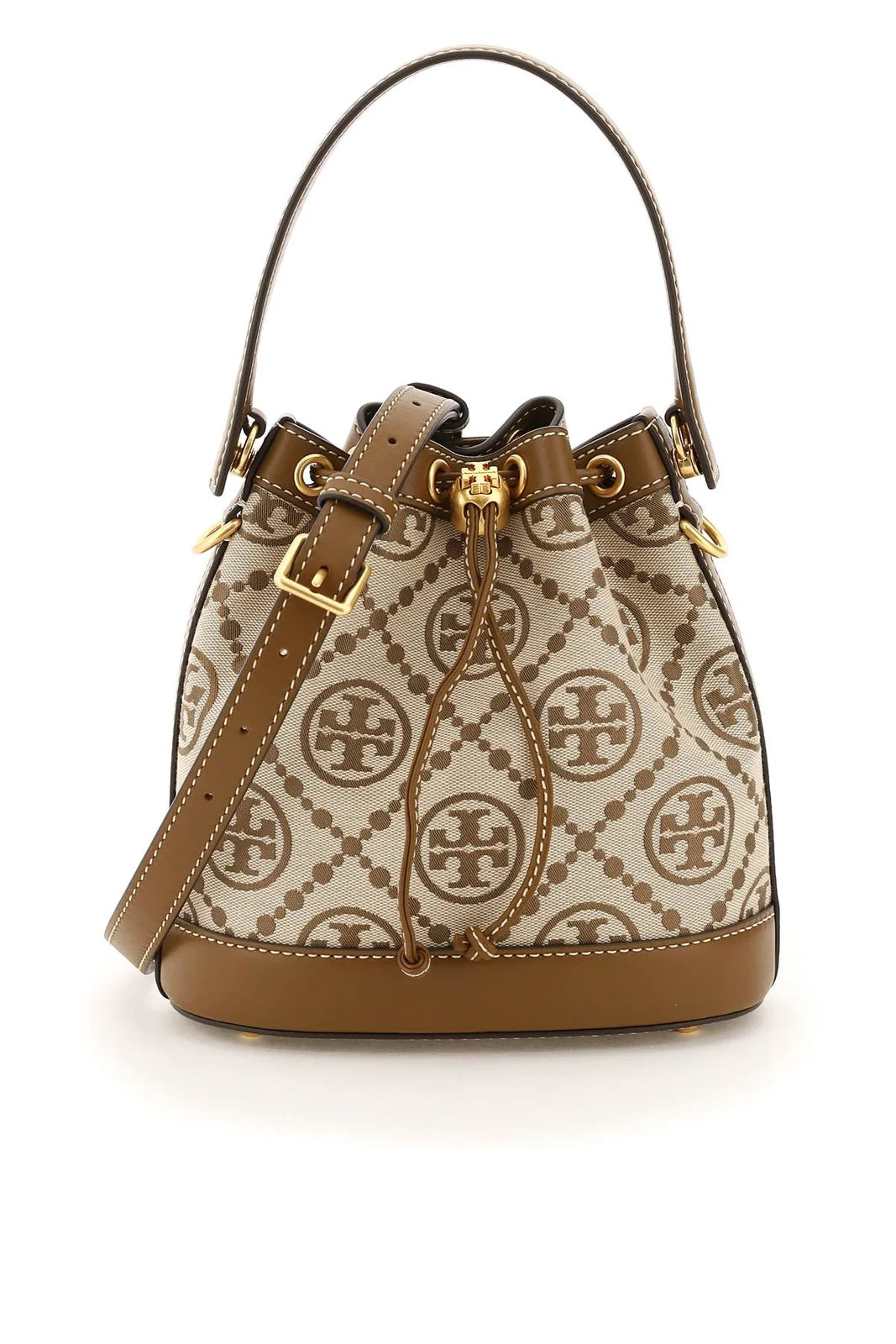 Tory Burch T Monogram Jacquard Bucket Bag