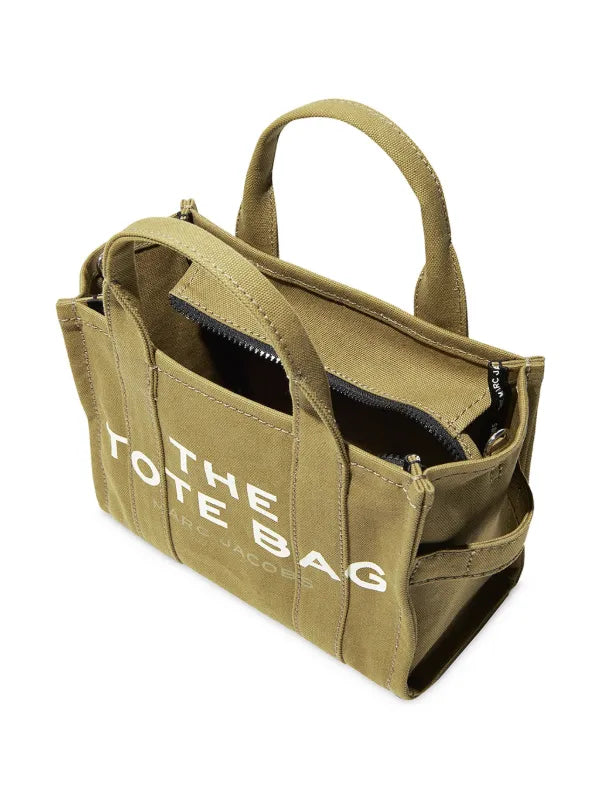 the tote bag small fabric Marc Jacobs in olive