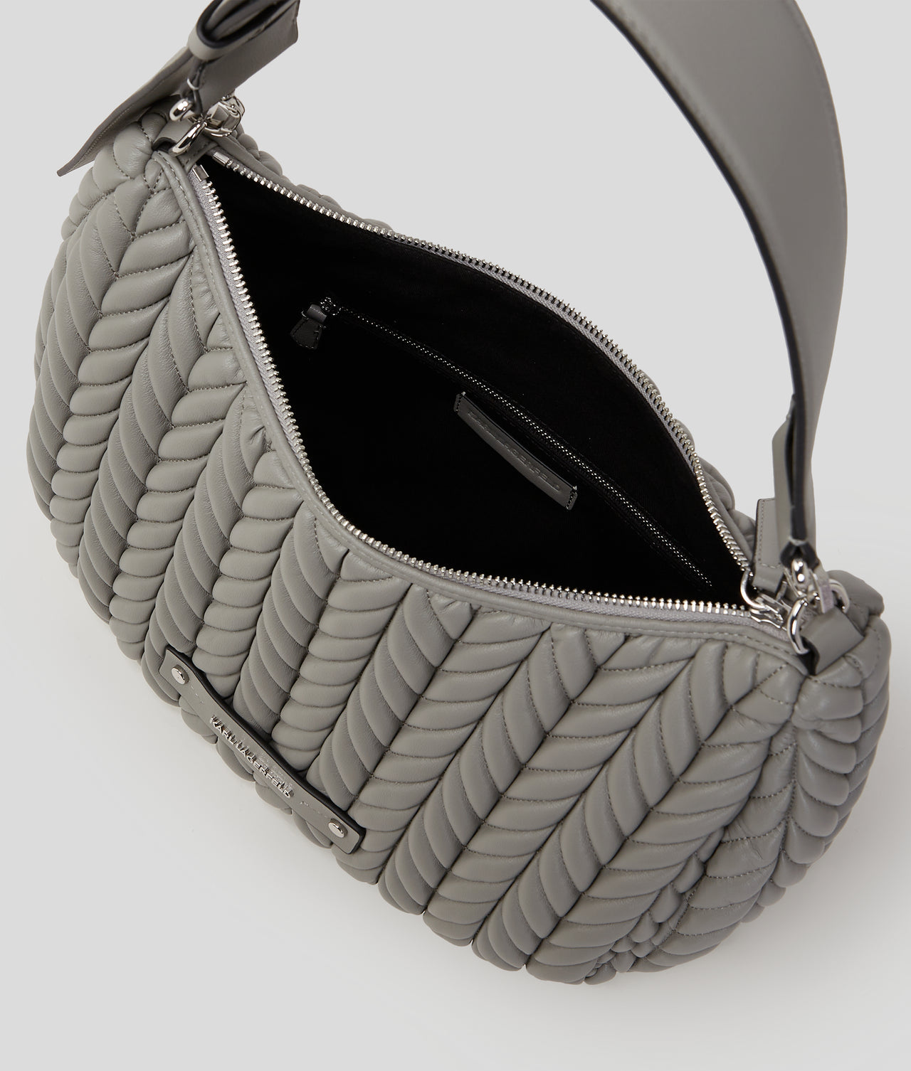 Karl Lagerfeld K/Weave Hobo Bag