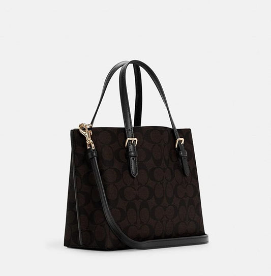 Coach Mollie Tote 25 In Signature Chambray