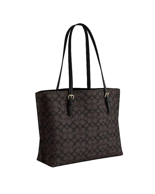 Coach Mollie Tote Bag In Signature Canvas