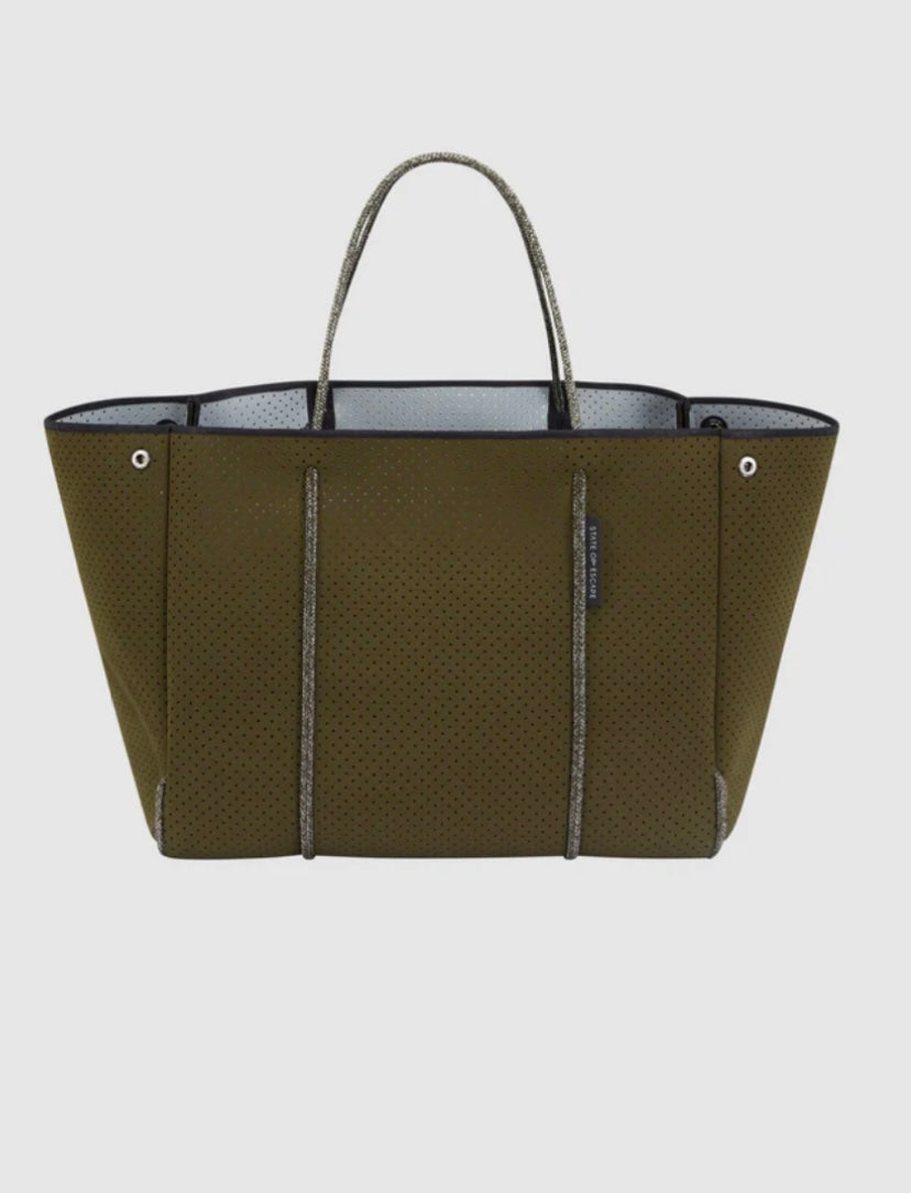 State of escape large tote bag
