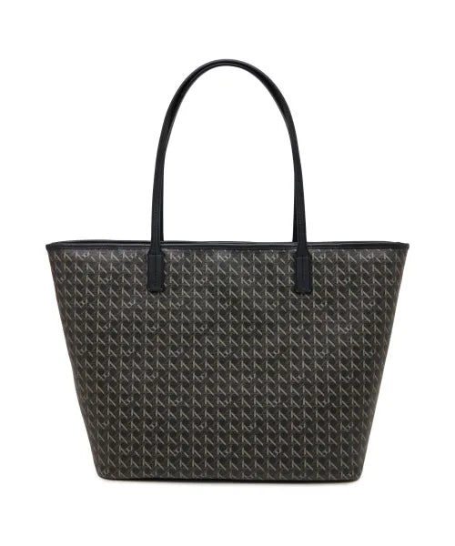 Tory Burch Monogram-pattern coated-canvas tote