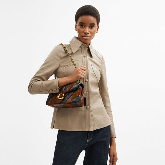 Coach Tabby Shoulder Bag 26 With Quilting