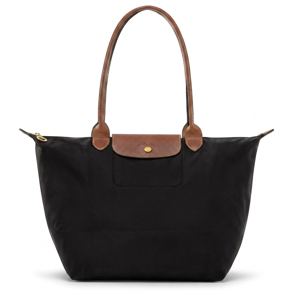 L.o.n.g.c.h.a.m.p original le pliage large size in black