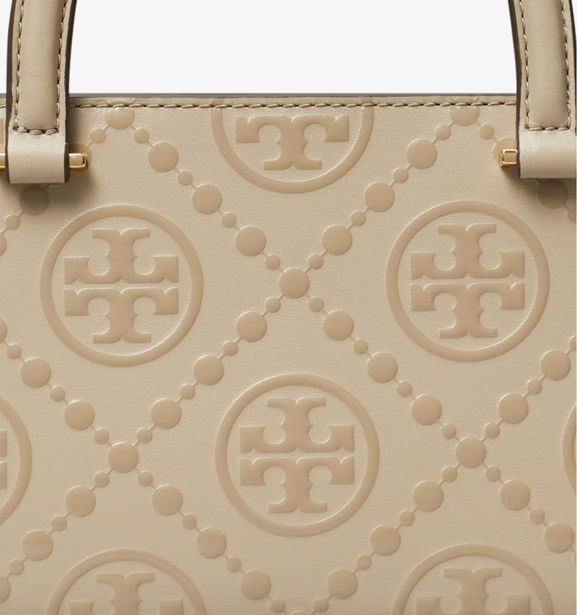 Tory Burch T MONOGRAM EMBOSSED SMALL EAST-WEST TOTE