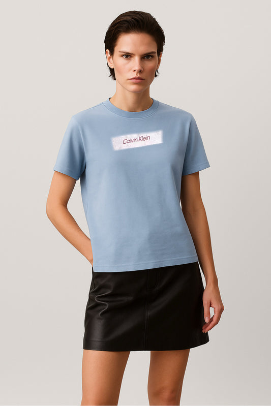 Calvin Klein Glitter Logo Classic T-Shirt size L