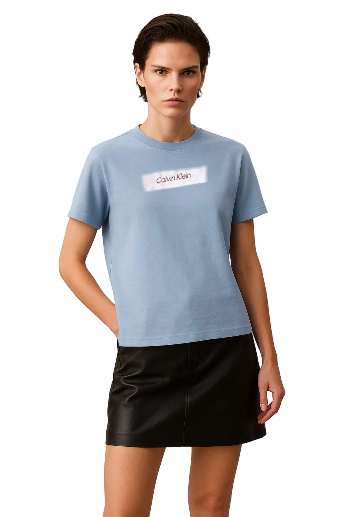 Calvin Klein Glitter Logo Classic T-Shirt size L