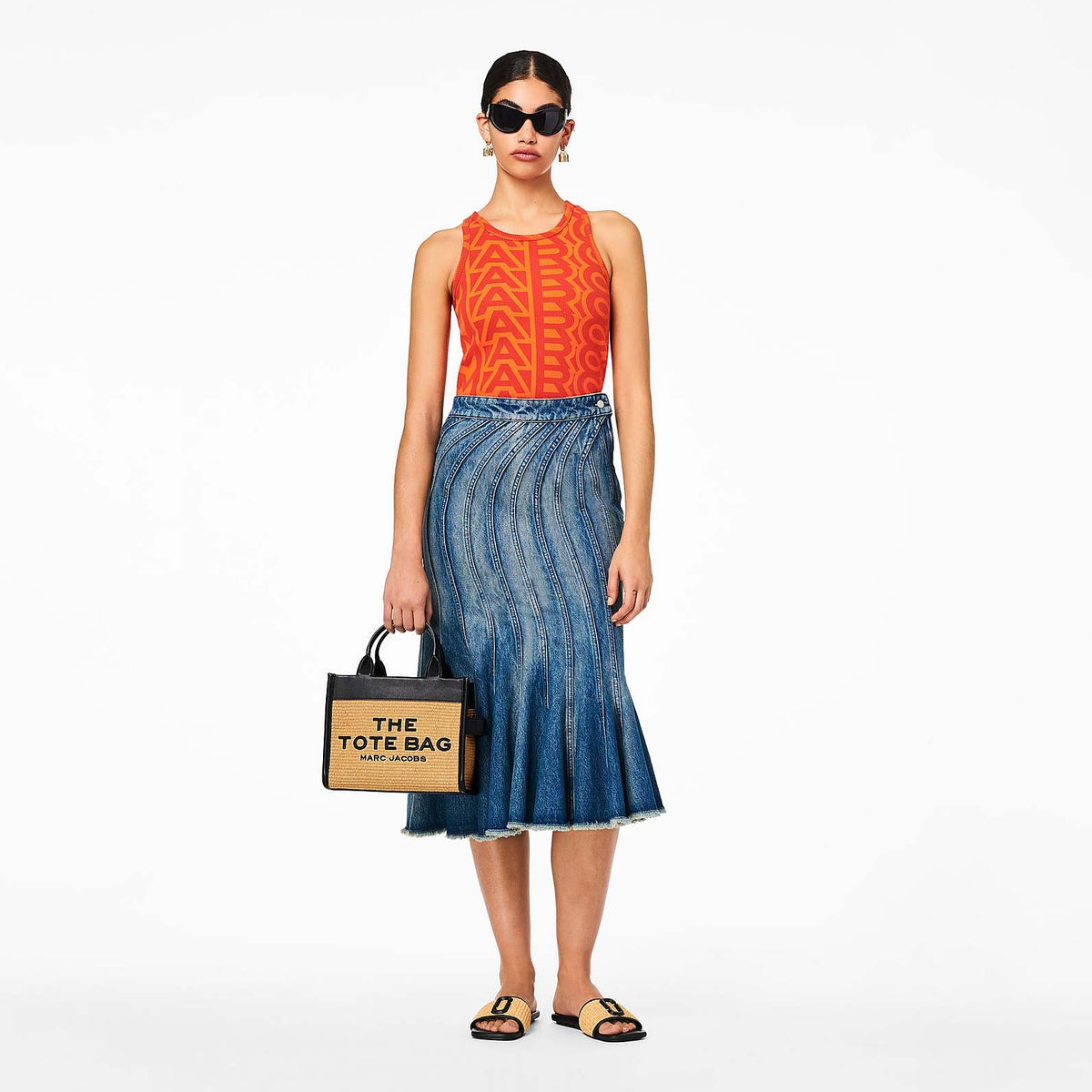The Woven Mini Tote Bag Marc Jacobs