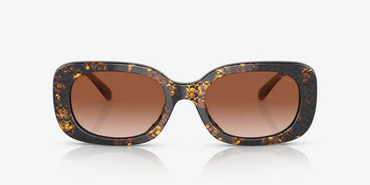 COACH sunglasses brown gradient