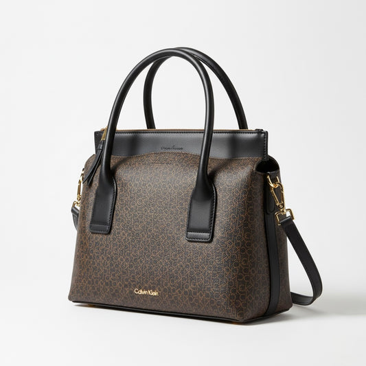 Calvin klein brown tote bag