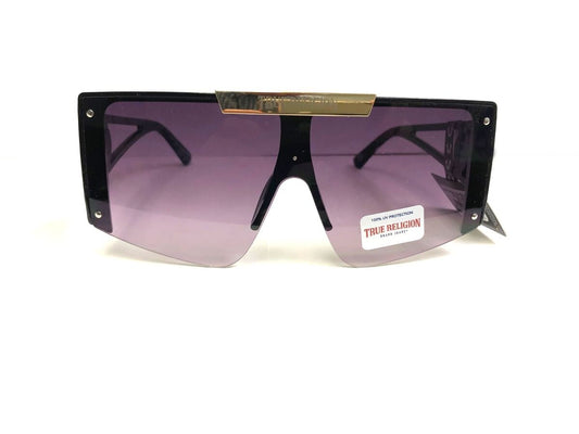 True Religion Sunglasses Black/Purple Oversized without cover