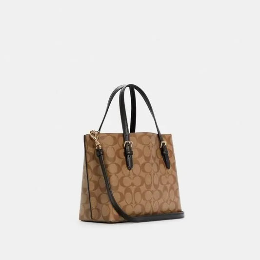 Coach Mollie Tote Bag In Signature Canvas