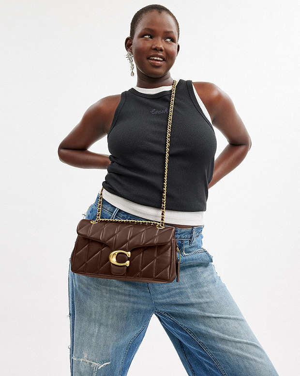 Coach Tabby Shoulder Bag 26 With Pillow Quilting in maple