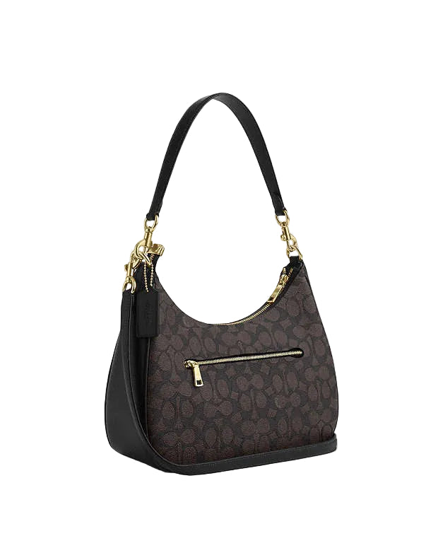 Coach Teri Hobo Bag In Signature Canvas