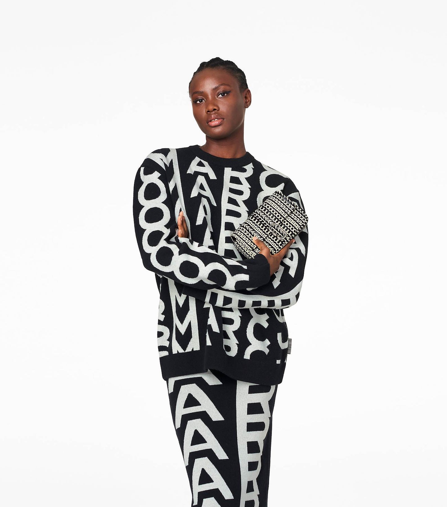 THE MONOGRAM LEATHER J MARC MINI BAG