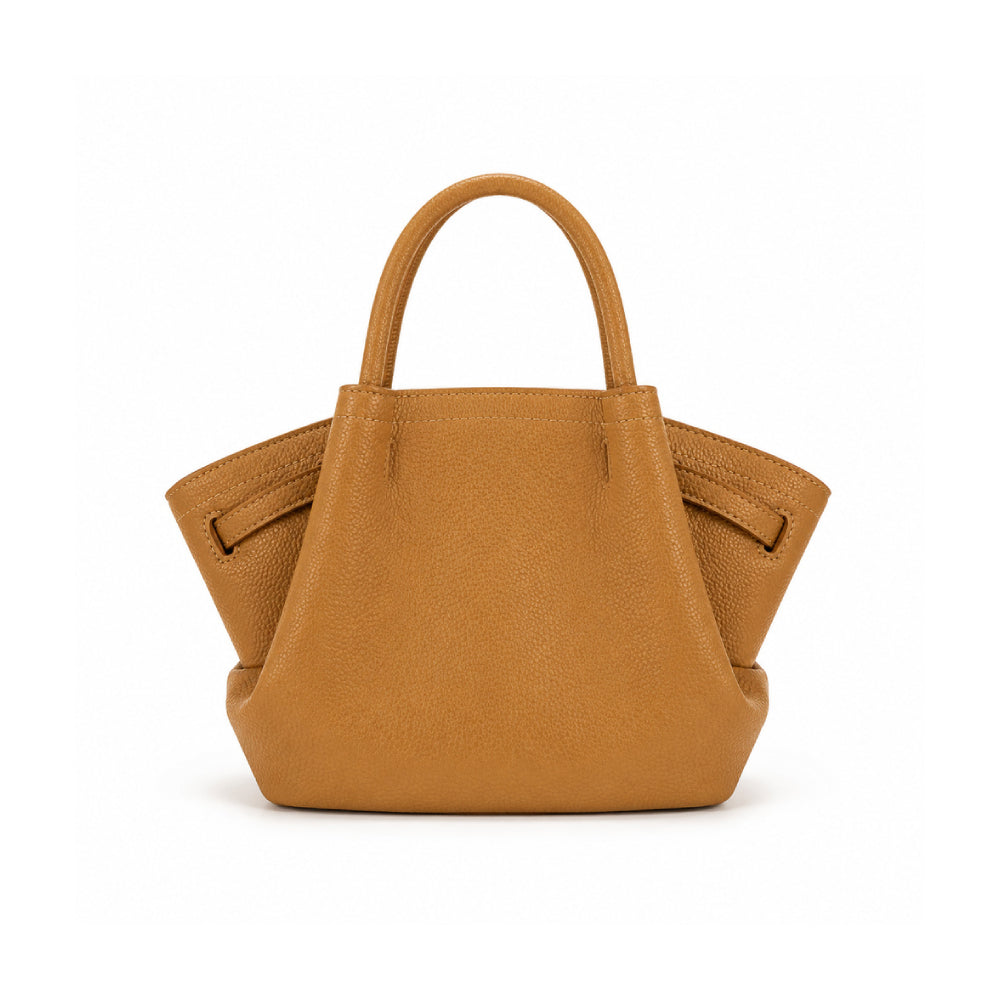 JW PEI Hana Mini Tote Bag In Camel Brown
