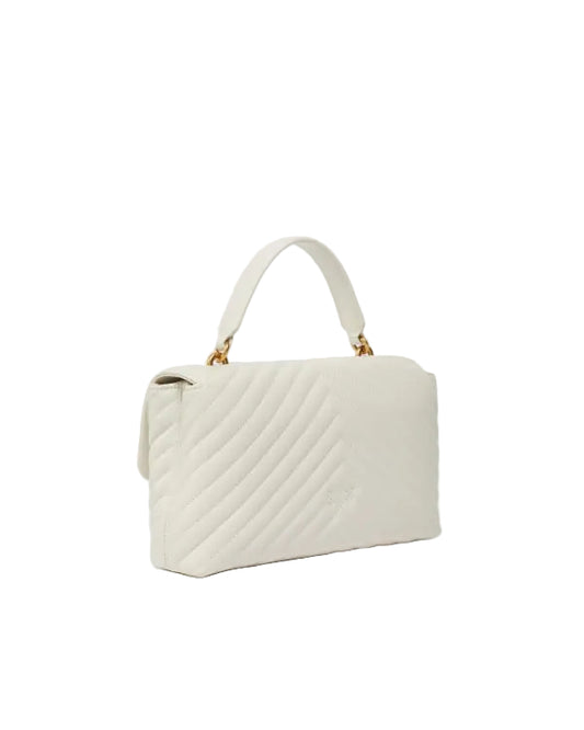 Pinko Big Lady Love Bag Puff Chevron