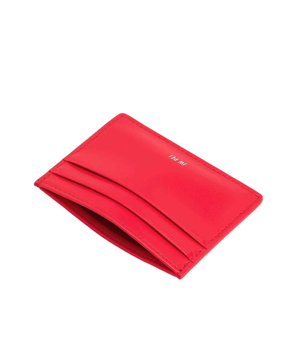 JW PEI Woven Texture Card Holder in Red