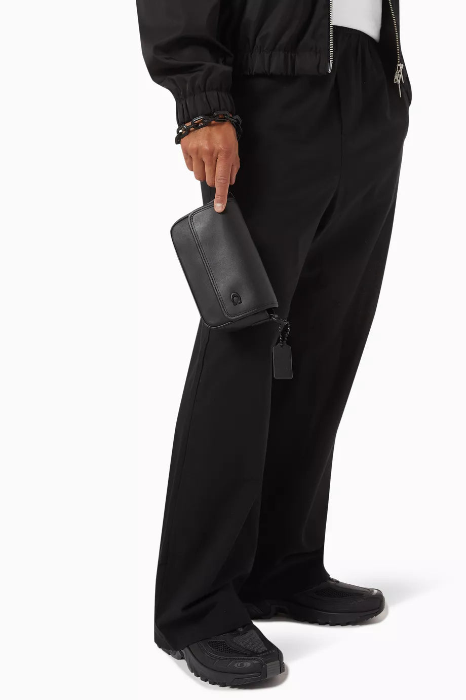 COACH Charter Flap Crossbody 18 Bag in Black