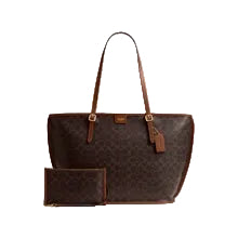Coach Taxi Tote Bag In Signature Canvas