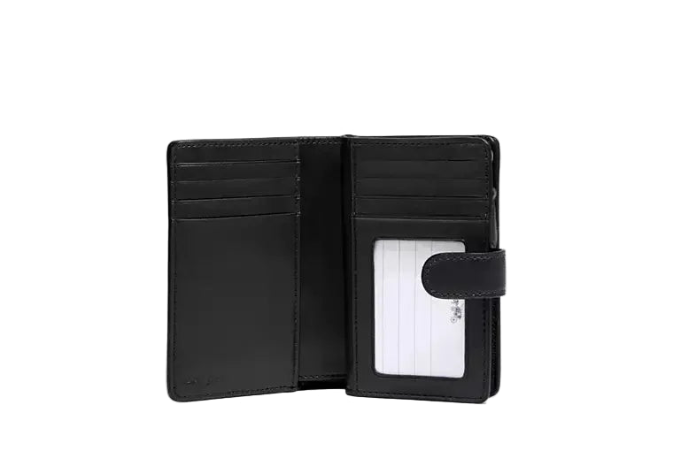 Coach Medium Corner Zip Wallet In Signature