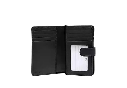 Coach Medium Corner Zip Wallet In Signature