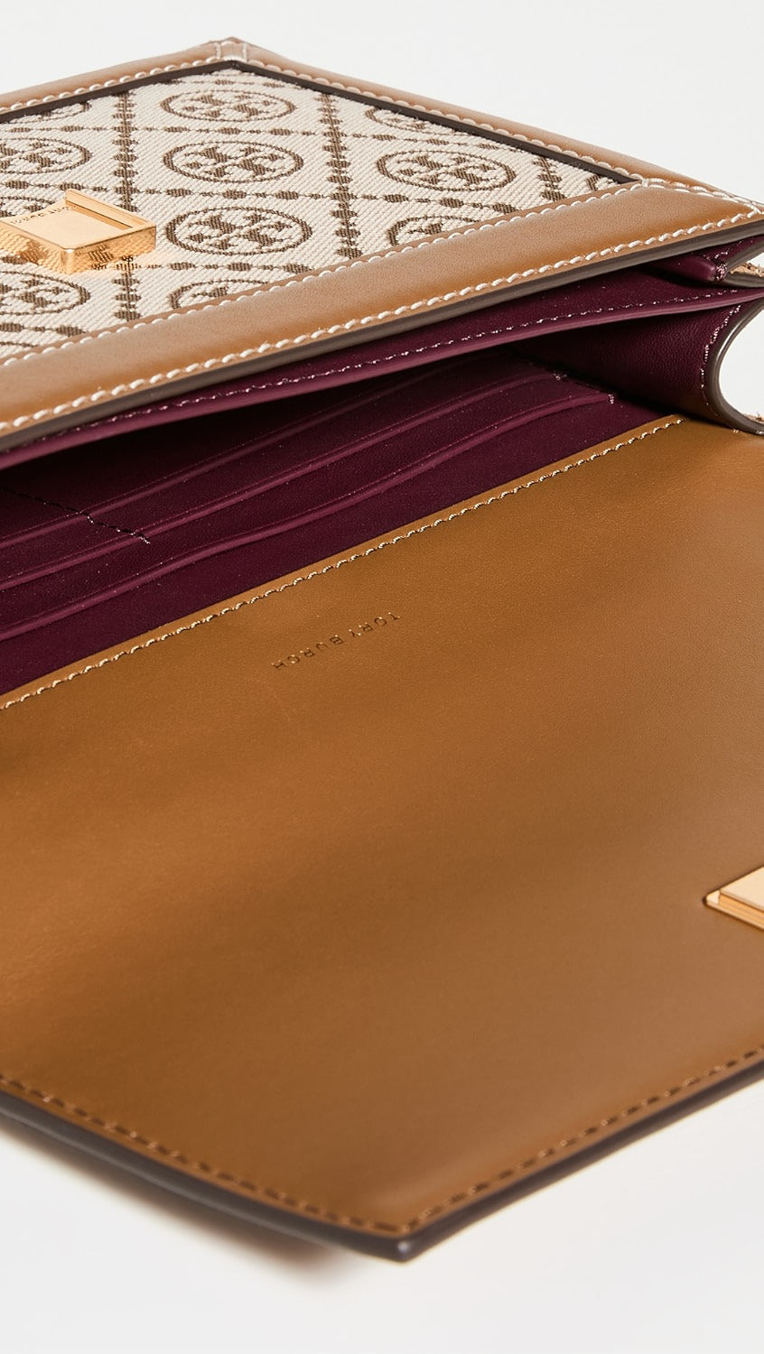 Tory Burch T Monogram Small Jacquard Shoulder Bag